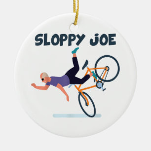 Adorno De Cerámica El descuidado Joe Funny Biden Shiroppy Funn