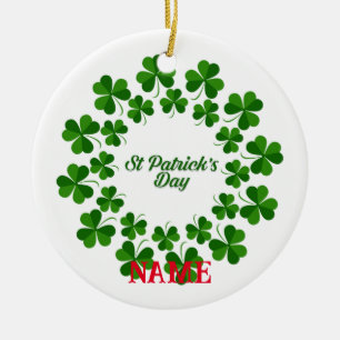 Adorno De Cerámica El Día de San Patricio fue Thunder_Cove