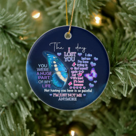 ADORNO DE CERÁMICA EL DÍA QUE TE PERDÍ