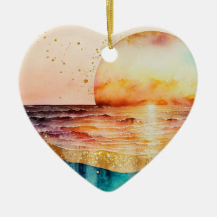 Adorno De Cerámica El diseño de la serie acuática 3