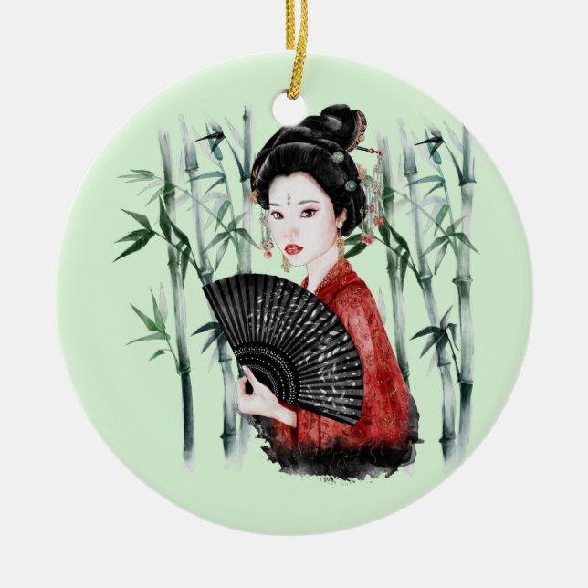 Adorno De Cerámica El diseño de la serie Okinawa 40 (Frente)