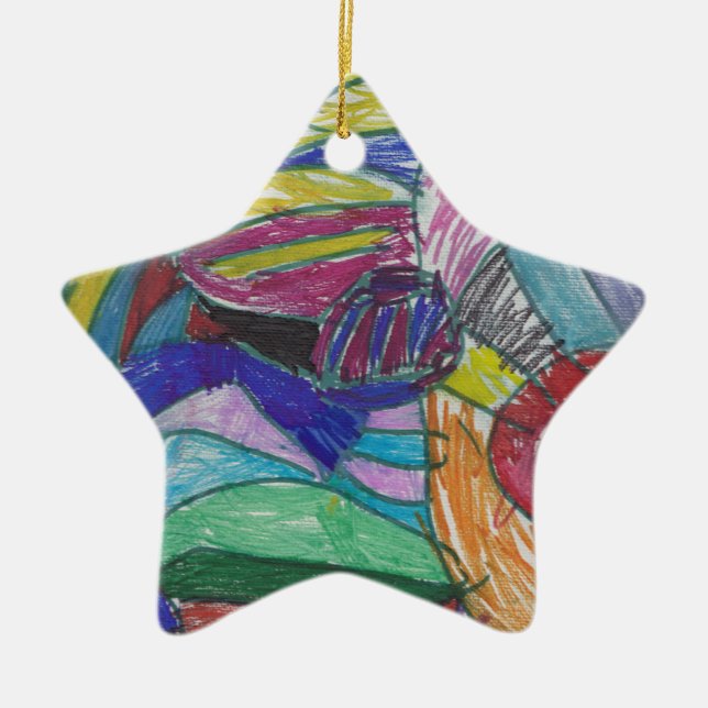 Adorno De Cerámica El diseño del lirio 2016 (Frente)