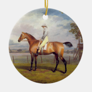 Adorno De Cerámica El duque del disfraz de Hamilton con el jinete