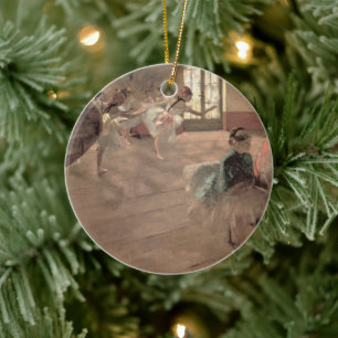 Adorno De Cerámica El Ensayo de Edgar Degas, Arte de Ballet Antiguo