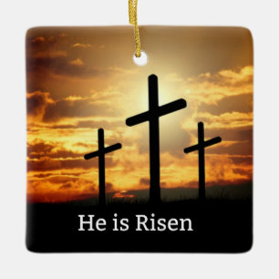 Adorno De Cerámica Él es Risen