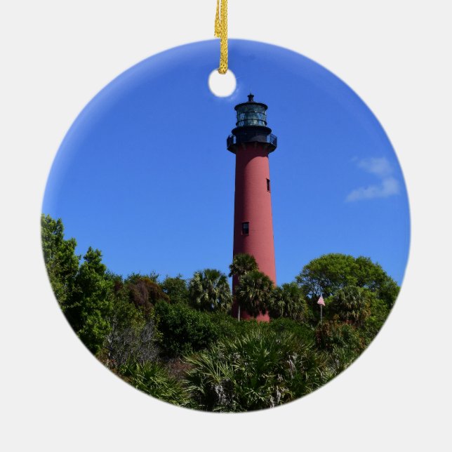 Adorno De Cerámica El faro de Júpiter (Atrás)