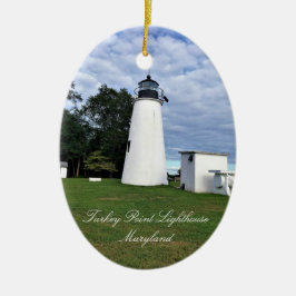 Adorno De Cerámica El Faro Turco de Maryland
