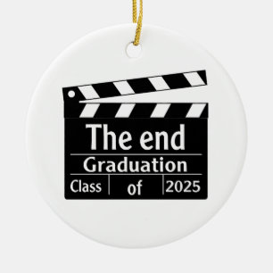 Adorno De Cerámica El Fin Graduación 2025 Licenciado en Cine