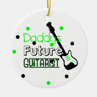 Adorno De Cerámica El futuro guitarista de Daddys