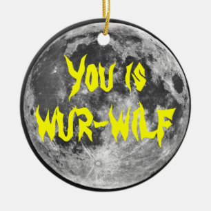 Adorno De Cerámica ¡el fYou es Wur-wilf!