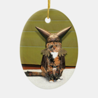 Adorno De Cerámica El gato nórdico no es divertido
