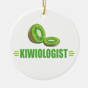 Adorno De Cerámica El gracioso amante de Kiwi