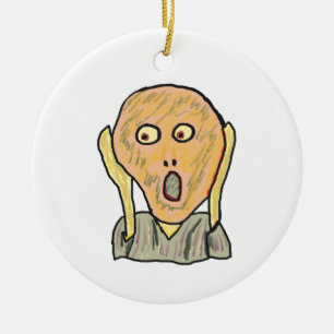 Adorno De Cerámica El Grito