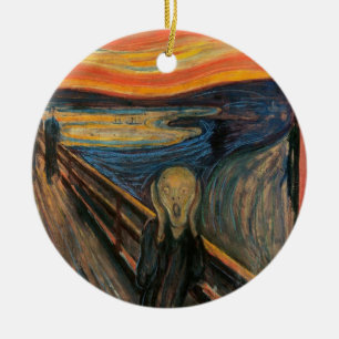 Adorno De Cerámica El grito de Edvard Munch