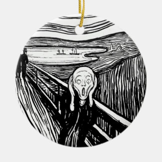 Adorno De Cerámica El grito de Edvard Munch