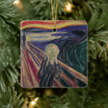 Adorno De Cerámica El grito de Edvard Munch, el expresionismo vintage<br><div class="desc">El Scream aka Skrik (1893) de Edvard Munch es un bello cuadro artístico del expresionismo vintage. El Scream es la obra más famosa de Munch y una de las pinturas artísticas más reconocibles del mundo, y se ha interpretado ampliamente como que representa la ansiedad universal del hombre moderno. Pintada con...</div>