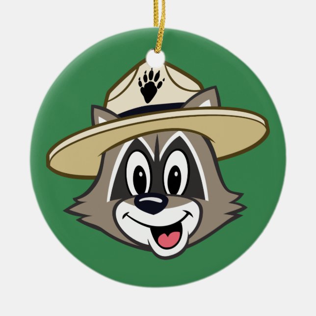 Adorno De Cerámica El guardabosques Rick de Rick el | del (Frente)