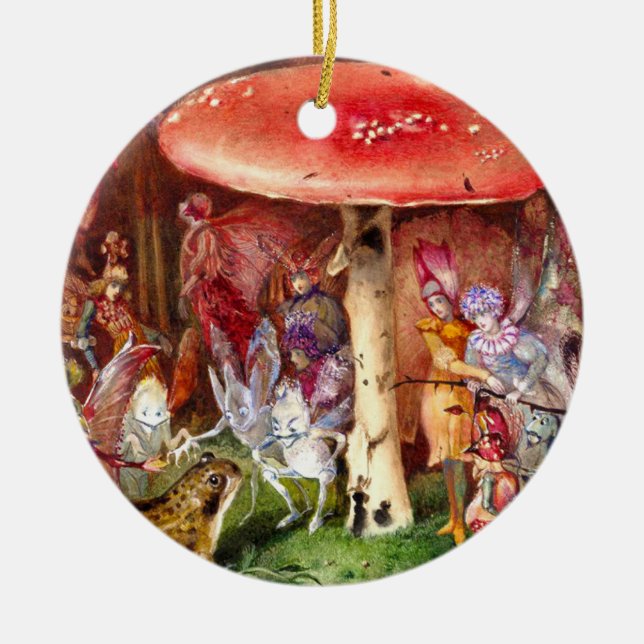 Adorno De Cerámica El intruso John Anster Fitzgerald (Frente)