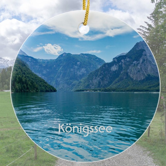 Adorno De Cerámica El Königssee en Baviera, Berchtesgaden (Subido por el creador)