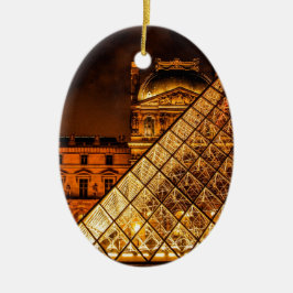 Adorno De Cerámica El Louvre