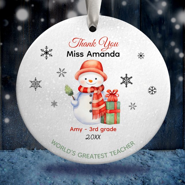 Adorno De Cerámica El mayor maestro de Navidades del mundo nevando (Subido por el creador)