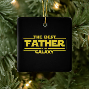 Adorno De Cerámica El mejor regalo del Día del Padre en Galaxy