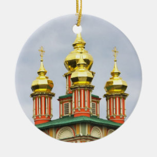 Adorno De Cerámica El Monasterio de la Trinidad Sergiev