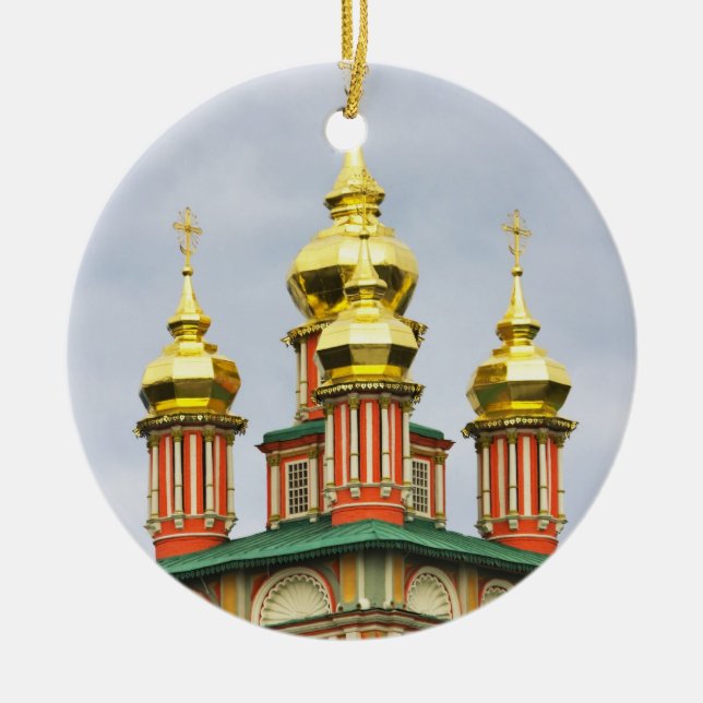 Adorno De Cerámica El monasterio de Trinity Sergiev (Frente)