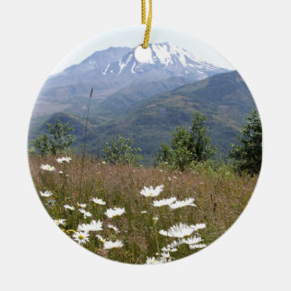 Adorno De Cerámica El Monte Saint Helens