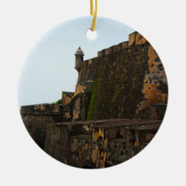 Adorno De Cerámica EL Morro Puerto Rico