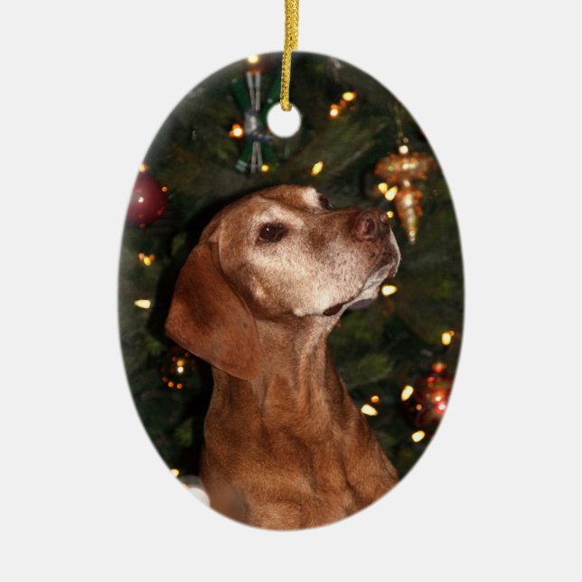 Adorno De Cerámica El navidad adorna (París) (Frente)