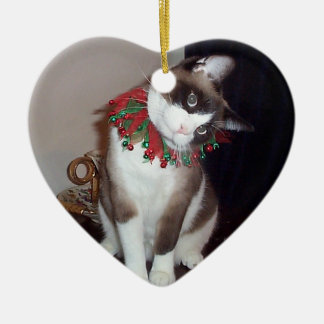 Adorno De Cerámica El navidad de Latte del amor