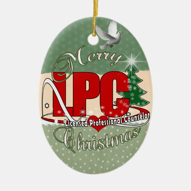 Adorno De Cerámica El NAVIDAD del LPC autorizó al consejero (Frente)
