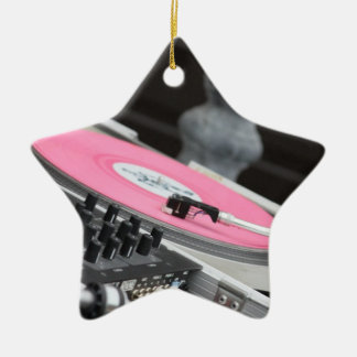 Adorno De Cerámica El navidad DJ adorna