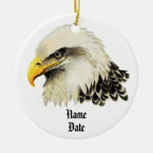 Adorno De Cerámica El nombre de encargo, American Eagle nunca