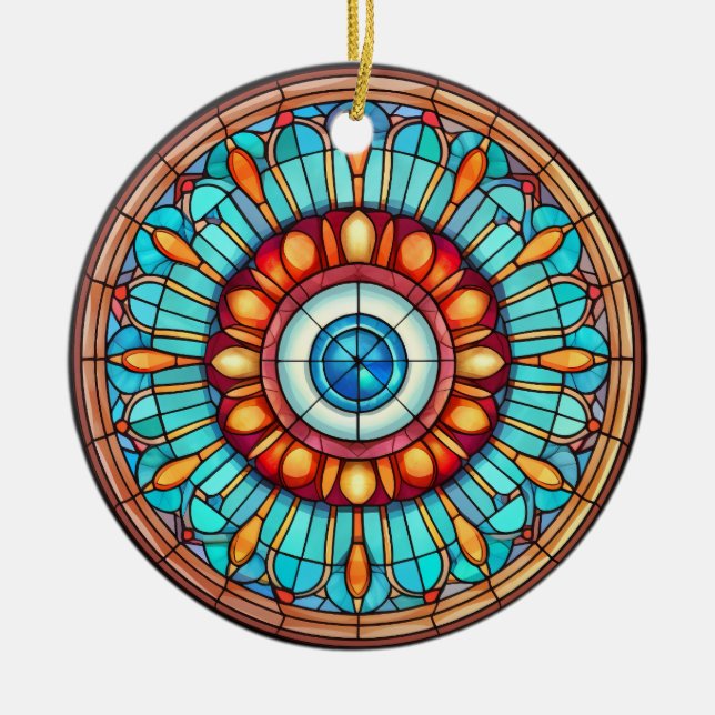 Adorno De Cerámica El ojo del dragón (Frente)