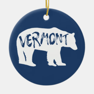 Adorno De Cerámica El oso vermont