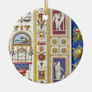 Adorno De Cerámica El panel de la logia de Raphael en el Vatican, de