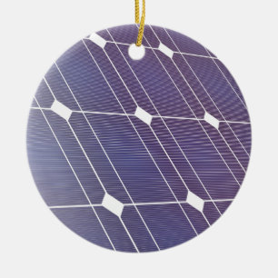 Adorno De Cerámica El panel solar