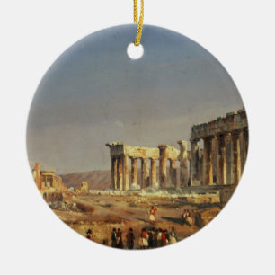 Adorno De Cerámica El Parthenon, 1863