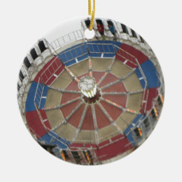 Adorno De Cerámica El paseo del parque de Amusment del rodeo