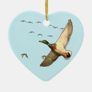 Adorno De Cerámica El pato silvestre ducks gansos canadienses