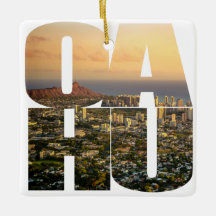 El personalizado 2 echó a un lado navidad de Oahu