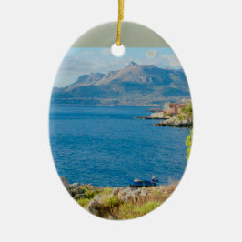 Adorno De Cerámica El pescador siciliano