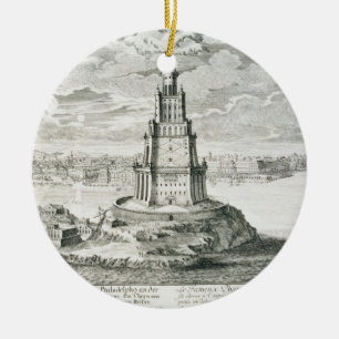 Adorno De Cerámica El Pharos de Alexandría, platea 9 de 'Entwurf E-I