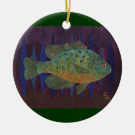 Adorno De Cerámica El placer del pescador