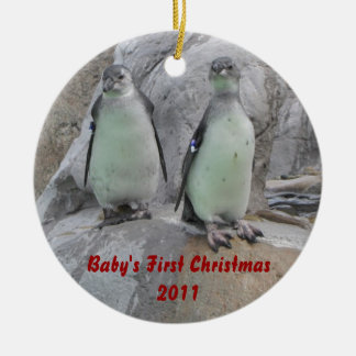 Adorno De Cerámica El primer navidad del bebé