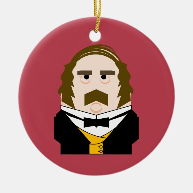 Adorno De Cerámica El Príncipe Alberto (Frente)