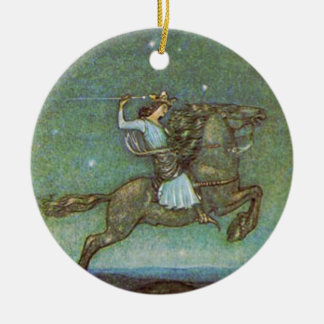 Adorno De Cerámica El príncipe viaja a la luz de la luna por John Bau