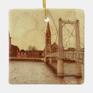 Adorno De Cerámica El Puente Bouncy (Inverness -